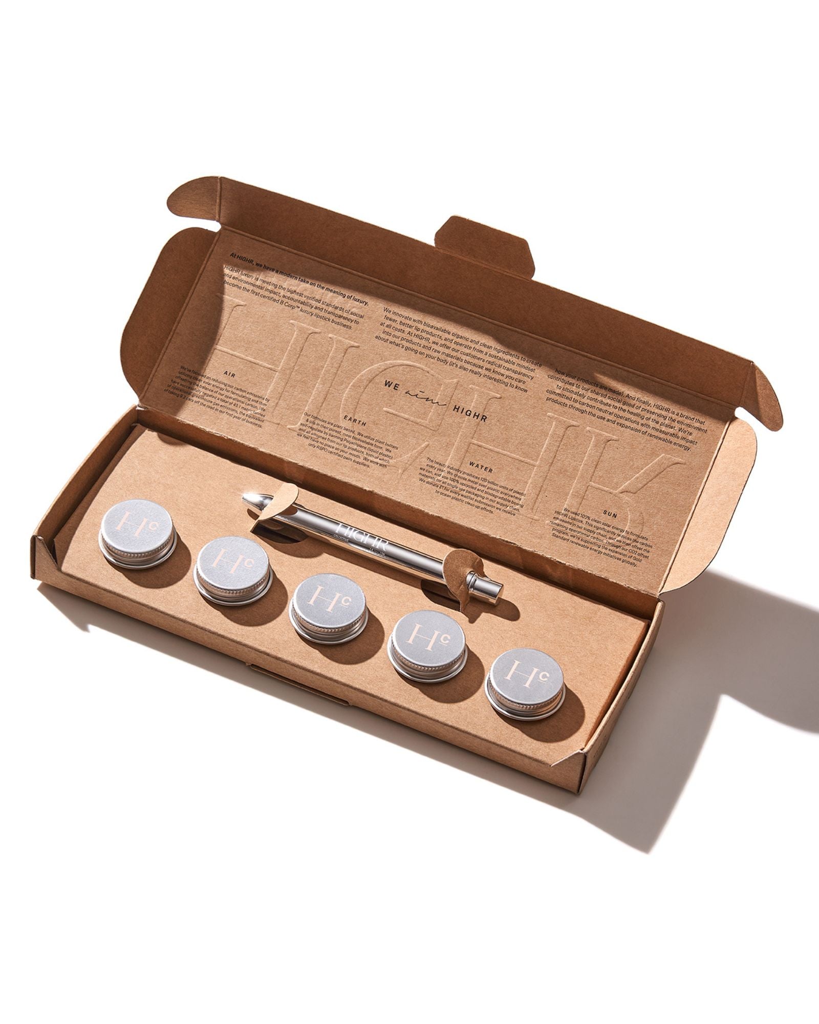 HIGHR Five Lipstick Sample Set – HIGHR Collective